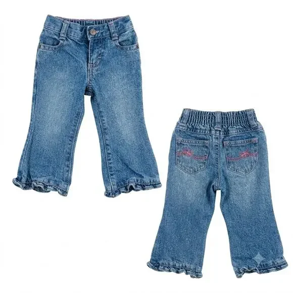 Adorable Ruffled Flare Jeans 🎀 18mo