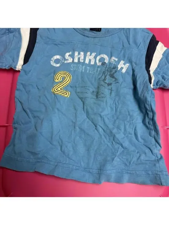 OshKosh B'gosh Kid's Blue and Multi Tshirt