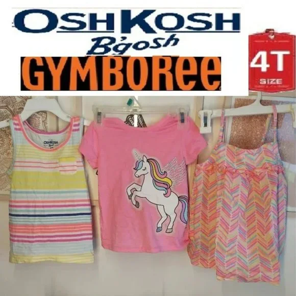 🎁 10/$25 -Neon bundle, Girls Items, size 4T
