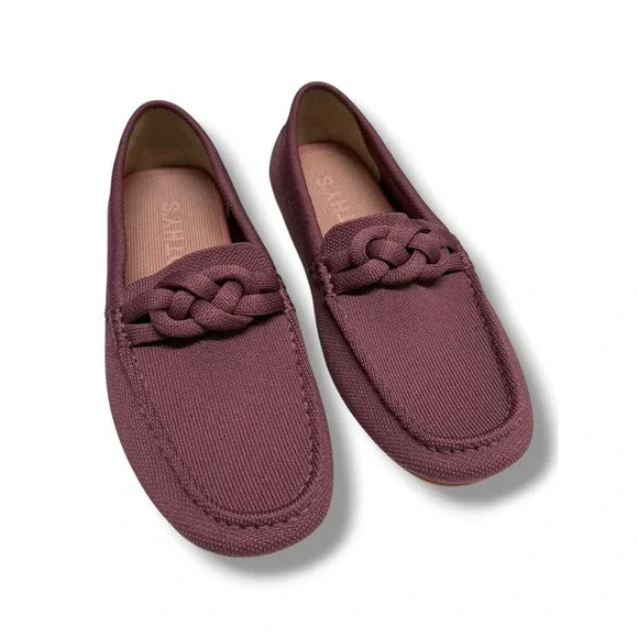 Rothy's Mauve Braided Loafers