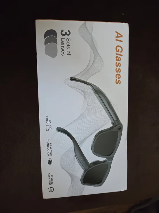 Smart AI Sunglasses - Black