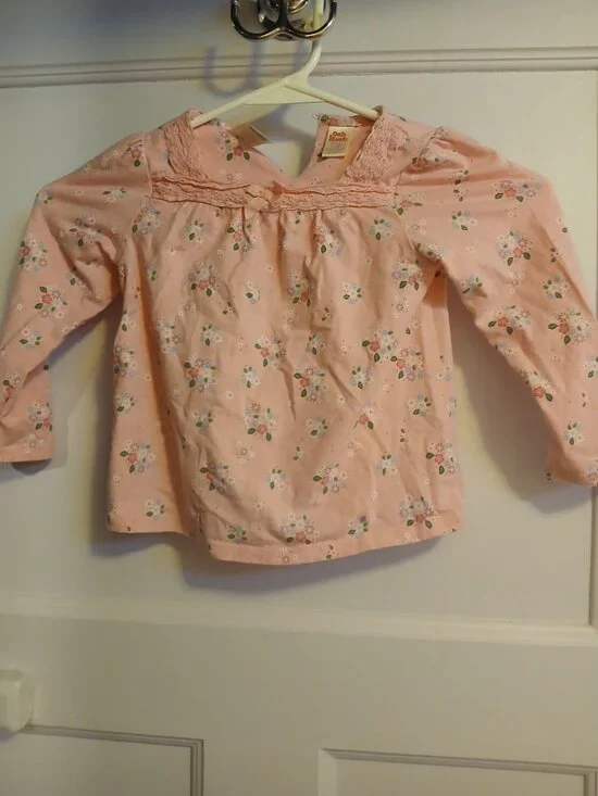 Osh Kosh Girls 24 Months Pink Floral Shirt