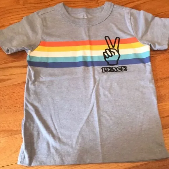 Osh kosh peace tee