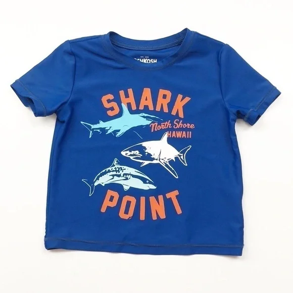 OshKosh B’gosh North Shore Hawaii Shark Point baby swim rash guard