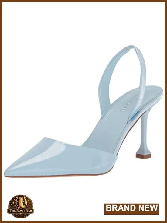 Women's Pointed Toe Slingback Pumps Stiletto Heel Dress Shoes Cushioned