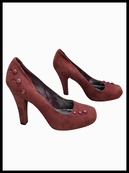 BCBG Button Accent Pumps