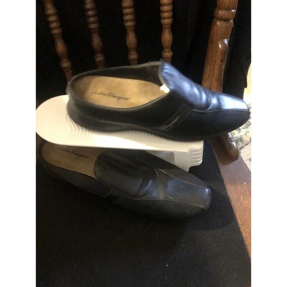Salvatore Ferragamo Slip On Heels Size 9.5