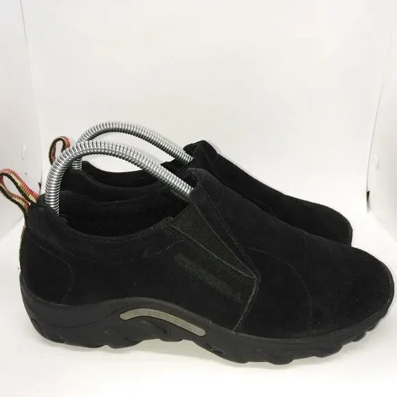Merrell‎ Black Jungle Moccasins  Youth Juniors Size 6