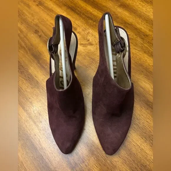 Women's Burgundy Suede Shoes by Sam Edelman