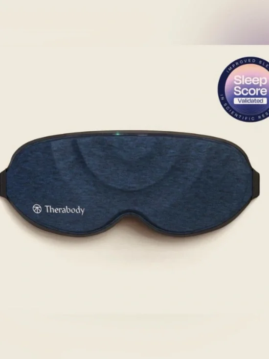 NEW Therabody Navy Blue Sleep Mask SleepScore Verified