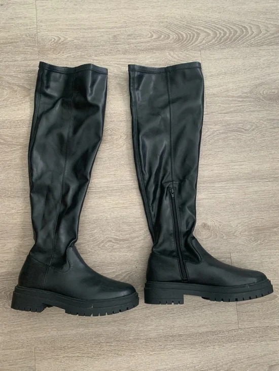 Mix No. 6 Over the Knee Bessia Black Boots Size 8.5