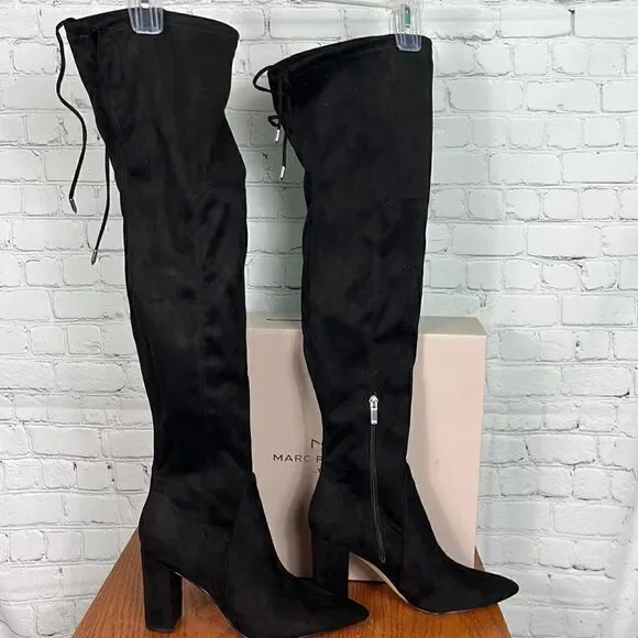 MARC FISHER Okun Over The Knee Boots Size 10