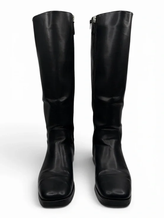 Aerosoles DELLA Black Knee-High Riding Boots