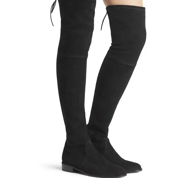 NEW Stuart Weitzman LowLand Suede OTK Boots - Iconic Fall/Winter Staple