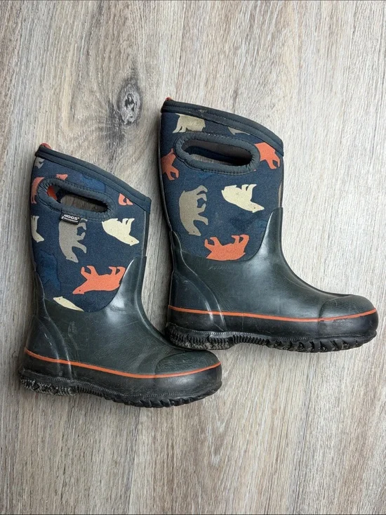 Bogs for Kids Unisex “Polar Bear” Boots Size 11 Toddler