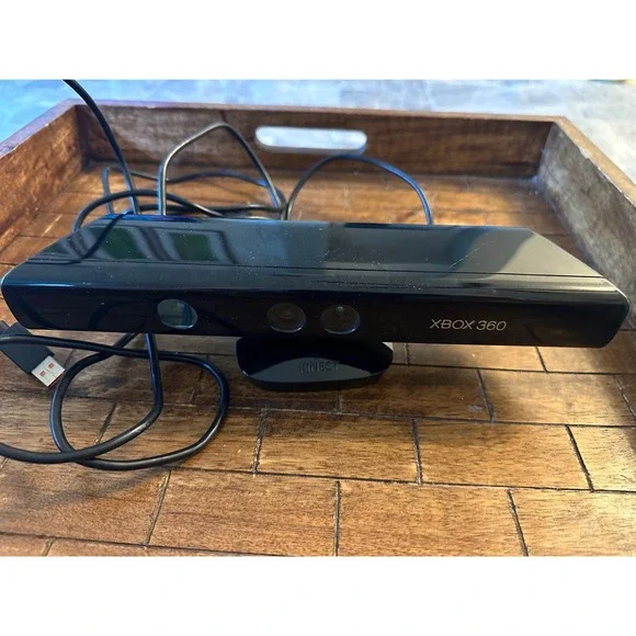 Xbox 360‎ Kinect Motion Sensor Camera Video Game Console Black untested