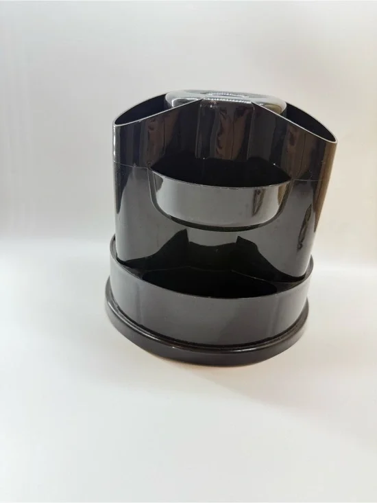 Rotating Desk Organizer Caddy - Black