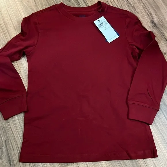 Boys long sleeve polo shirt new size 6