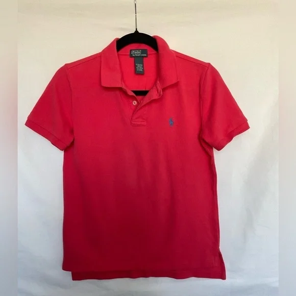 Ralph Lauren Pink Polo Classic Sporty Design