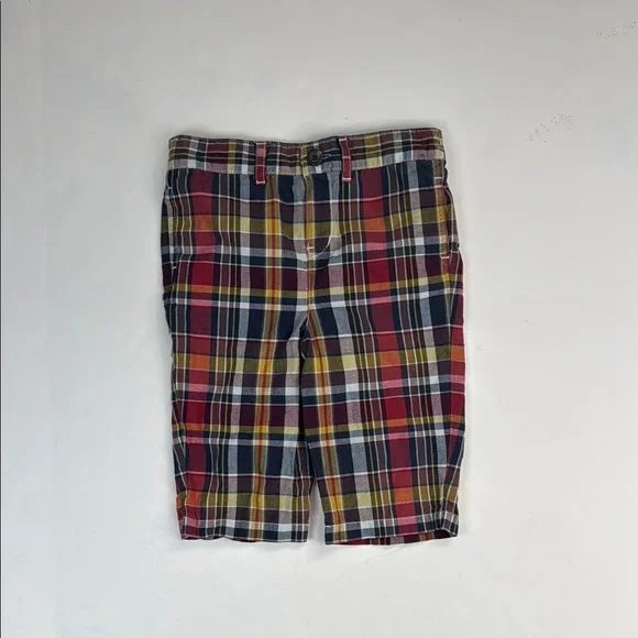 Ralph Lauren Baby Boys’ Red and Blue Plaid Casual Pants‎ Size 6 months