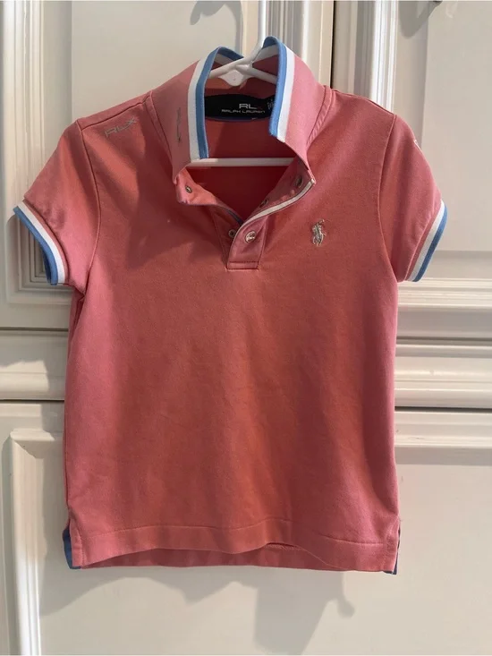 Ralph Lauren girls' Pink Polo Shirt