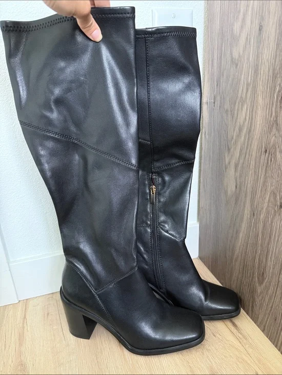 Franco Sarto Sonna Knee-High Boot Black
