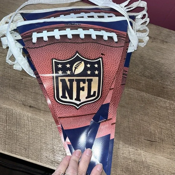 Pennant Banner Flags Triangle Pepsi/NFL Double‎ Sided