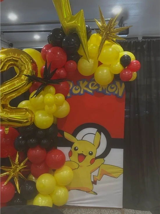 Pokemon Pikachu Backdrop