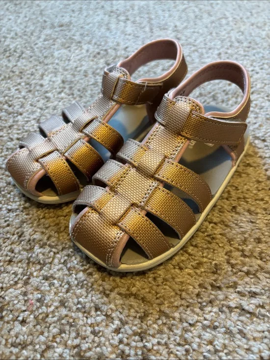 See Kai Run Rose Gold Sandals Size 10 | summer | outdoors | casual | play