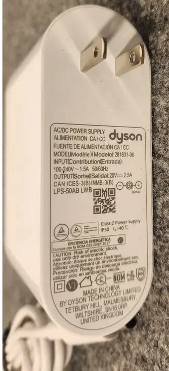 Dyson 281831-06 Charger OEM Power Supply Purifier Fan TP04 HP04 DP04 AM09