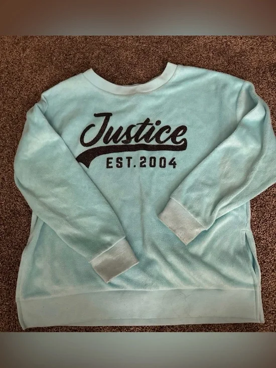 Justice Sweatshirt Size Large 0141
