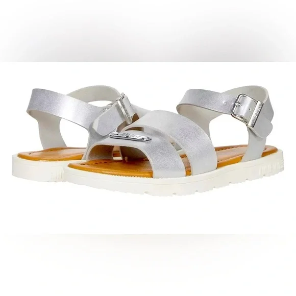 NWOB - Nine West - Hedy Silver Sandels‎