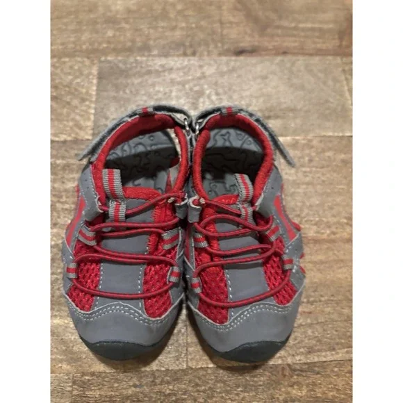 Koala Kids Toddler Boys Sandals Size 5‎ Grey and Red