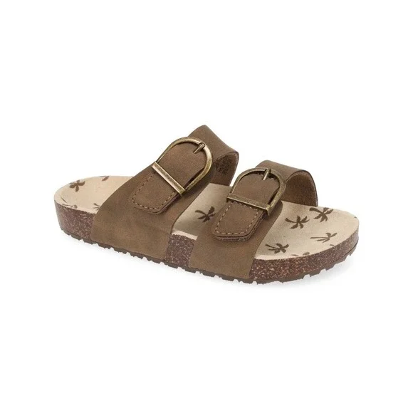 Wonder Nation Labeled Boys Two Buckle Sandals, Size 2- Unisex
