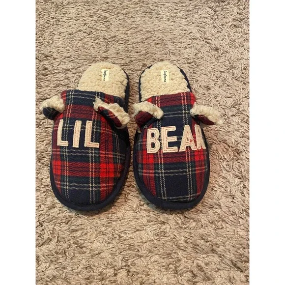 Lil Bear Kid's Slippers‎ NWOT