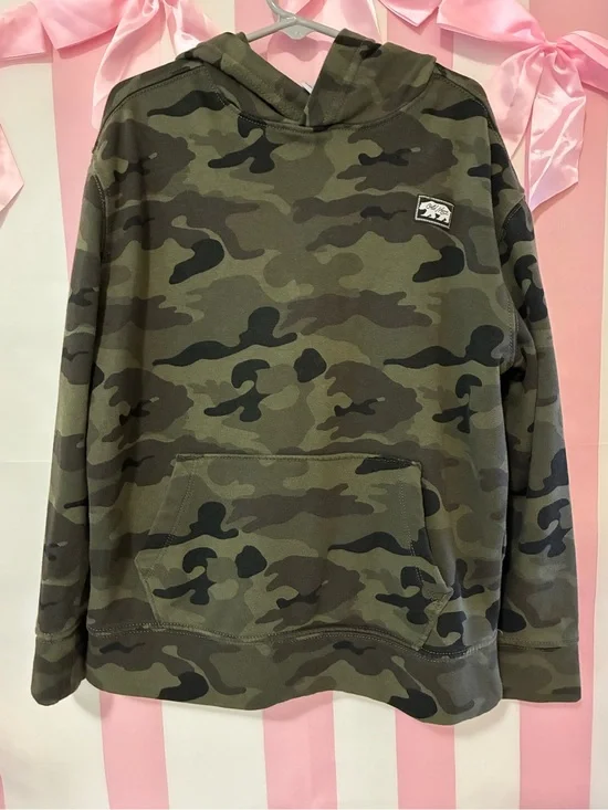 Old Navy Olive Green Camo Hoodie