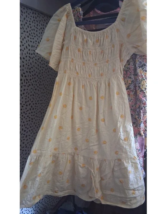 Butter Yellow Dress