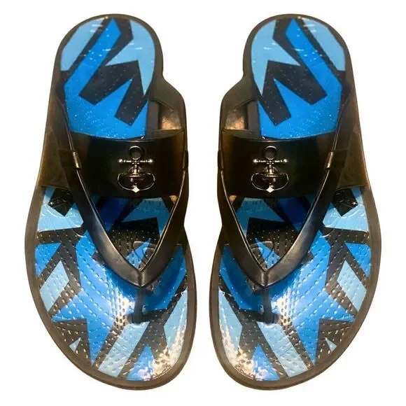 Like New Vivienne Westwood Womens Rubber Flip Flop Slides