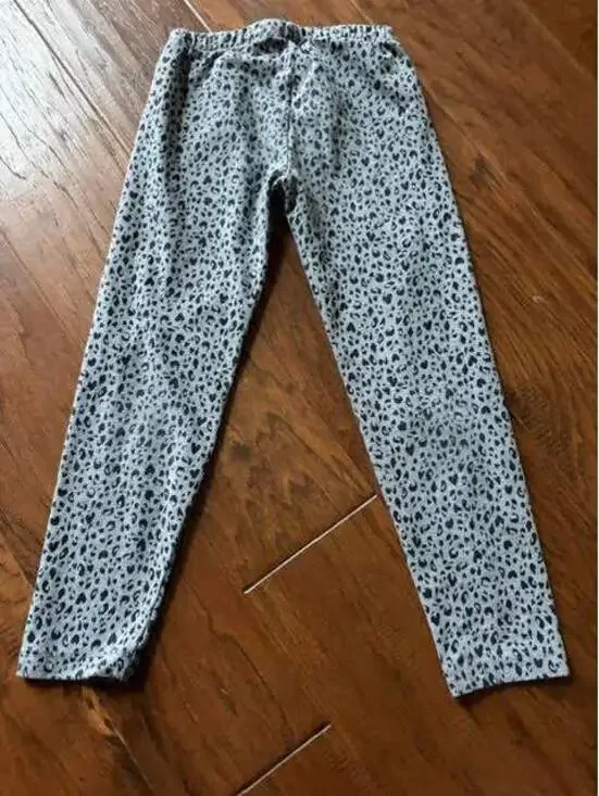 Old Navy Girls' Leopard Print Leggings Size 7/8