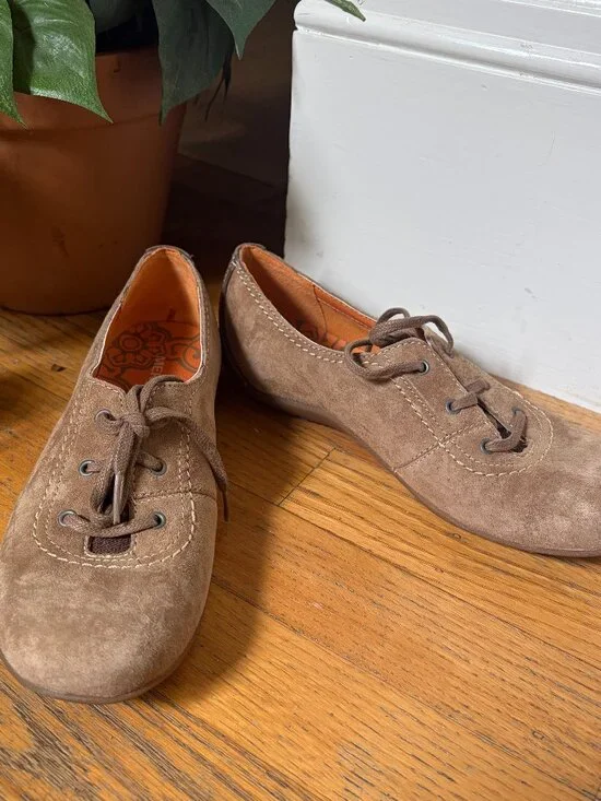 Merrell Women's Rosella Lace shoes Otter brown suede Size 8