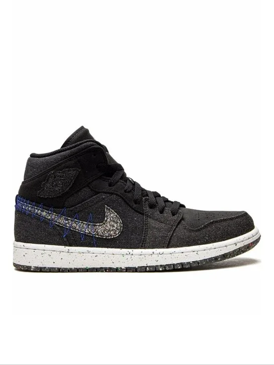 Nike Air Jordan 1 Mid SE Crater Size 8 Womens