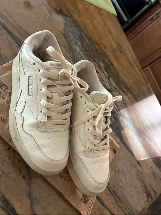 White Leather Sneakers
