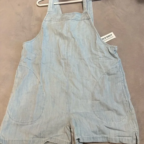 Old Navy Sky Blue Denim short jumpsuit Apparel
