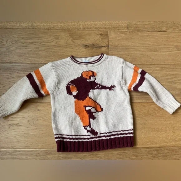VTG old navy football heisman pose sweater