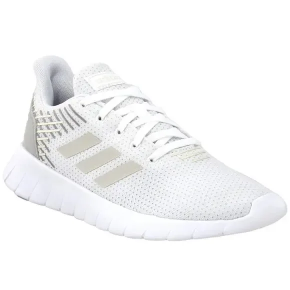 ADIDAS ASWEERUN WOMENS SHOES SIZE 7, COLOR: OFF-WHITE