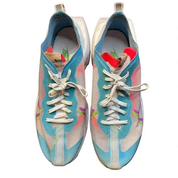 Nike ZoomX Vista Grind Shoes‎ Womens Size 10.5 White Blue Multicolor CQ9500-100