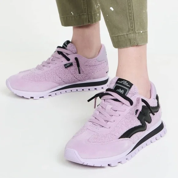 Marc Jacobs Women's The Teddy Jogger Sneakers, Arctic Dusk, Purple