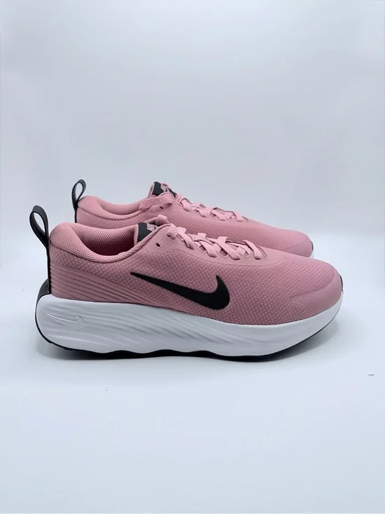 Nike Promina Extra Wide Rose Pink Athletic Sneakers with Black Swoosh