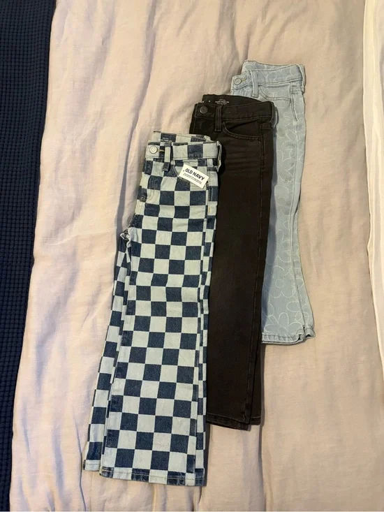 Lot of 3 Old Navy Denim Jeans, girls sz 6