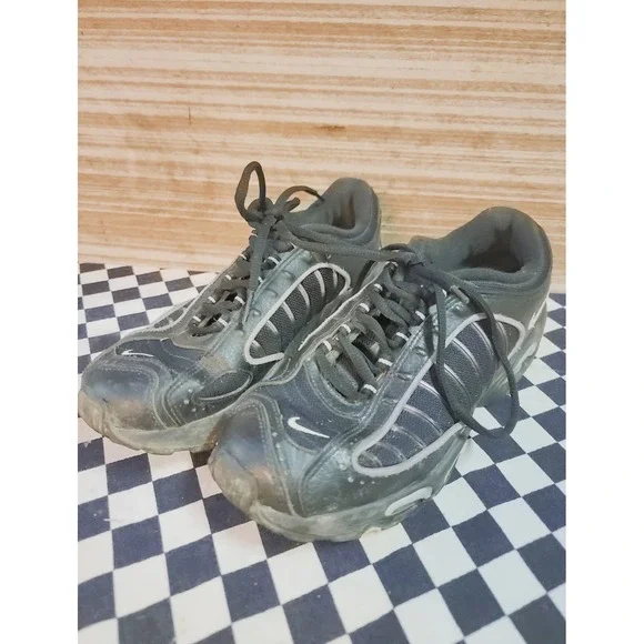 Nike Air Max Tailwind IV GS Black Silver Youth Size 7Y BQ9810-002